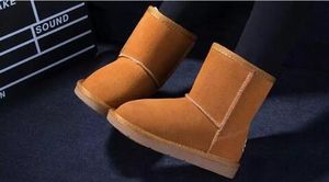 Vente chaude marque enfants chaussures filles bottes hiver chaud cheville enfant en bas âge garçons bottes chaussures enfants bottes de neige enfants en peluche chaussures chaudes