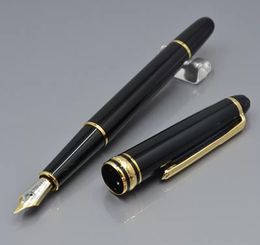 Stylo à bille noir brillant/stylo plume, papeterie de bureau, stylos à bille de Promotion pour cadeau de noël, sans boîte, offre spéciale