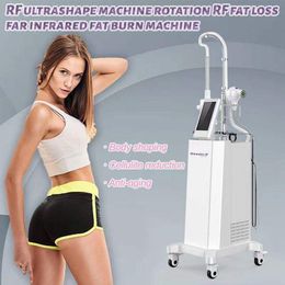 Venta caliente Reducción de Celulitis Cavitación Rodillo de Vacío Rotación Rf Dedo Dorado Lifting Facial Equipo de Belleza