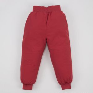 Venta caliente Niño Pantalones de invierno Pantalones cálidos 2022 Nuevo diseñador de moda Niños y niñas 'Duck Down Outwear Pantalones acolchados de algodón Ropa casual para niños