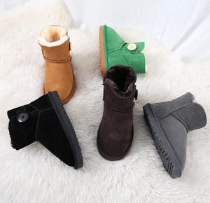Hot Sell Classic AUS 3352 Mini Women Snow Boots Dames Boots Knop Keep warme laarzen US3-12 EUR 35-43 Gratis verzending