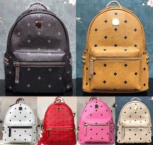Hot Sell Classic Fashion Bags Dames Men Leer Backpack Schooltasstijl Tassen Duffel Bags Unisex Rucksack Handtassen
