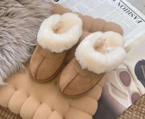 Hot Sell Classic Warm Slippers Design AUS Fashion 51250 geit Skin Sheepskin Sneeuwlaarzen Martin Korte dames laarzen houden warmtes schoenen 989