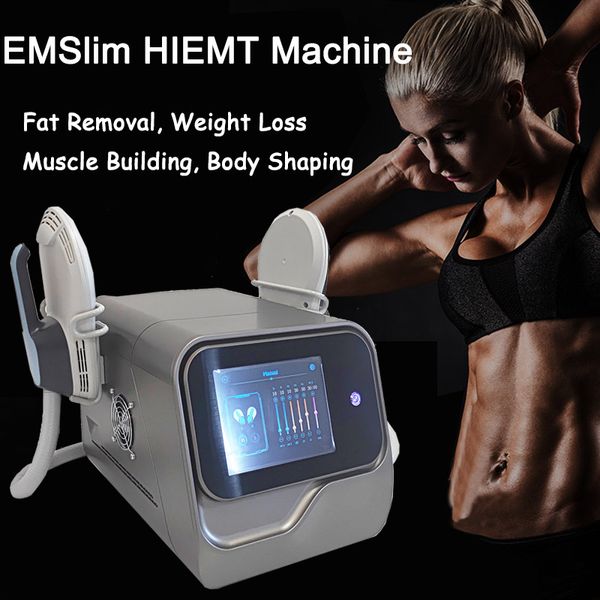 Vente chaude EMSzero HIEMT corps minceur Machine Hiemt RF réduction de graisse perte de poids élimination de la Cellulite 13 Tesla EMSlim HIEMT Instrument de beauté