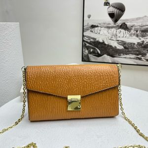 Heet verkoop mode vintage schoudertassen designer handtassen clutch portefeuilles voor dames lederen ketting crossbody tas