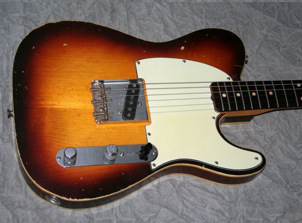 Vente chaude bonne qualité guitare électrique 1959 personnalisé Esquire (# FEE0668) instruments de musique