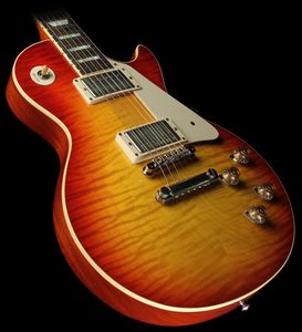 Heet verkoop goede kwaliteit elektrische gitaar 2013 Custom Shop '59 historische heruitgave gitaar VOS Washed Cherry-muziekinstrumenten #002456