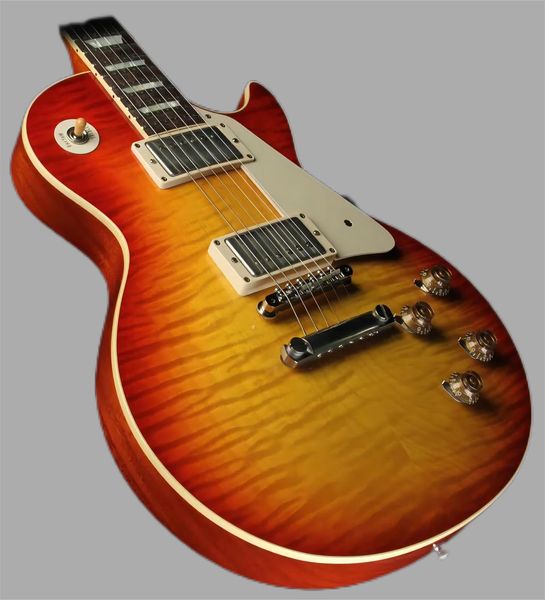 Vendre à chaud Guitare électrique de bonne qualité 2013 Custom Shop '59 Historic Reissue Guitar Vos Washed Cherry- Musical Instruments 2569