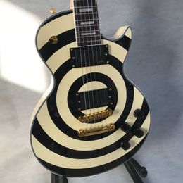 Heet verkoop goede kwaliteit elektrische gitaar Custom ShopZakk Wylde Bullseye - Muziekinstrumenten, gratis verzending