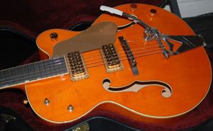 Vente chaude de bonne qualité guitare électrique guitares G6120-1959LTV Chet Atkins Hollowbody guitare électrique (# GAT0101) instruments de musique