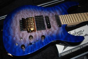 Vente chaude bonne qualité guitare électrique PC-1 Phil Collen violet Daze finition Signature modèle-Instruments de musique #00288