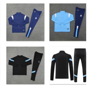 vente chaude enfants survêtements de football MILIK PAYET Veste de survetement Marseille fottball Survêtement veste maillot de foot Survêtement Olympique OM football jogging