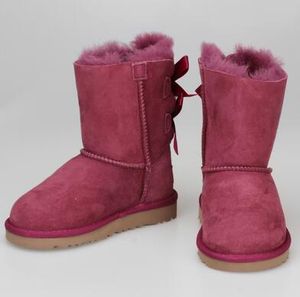 Hot verkopen nieuwe klassieke ontwerp aus dames sneeuwlaarzen 032800 boog m dames laarzen bewaren warme laarzen US3-12 EUR 35-43 gratis verzending