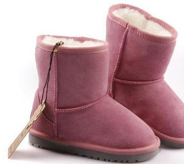 Meilleures ventes de haute qualité garçons et filles enfants bébé chaud mode bottes de neige jeunes étudiants neige bottes d'hiver