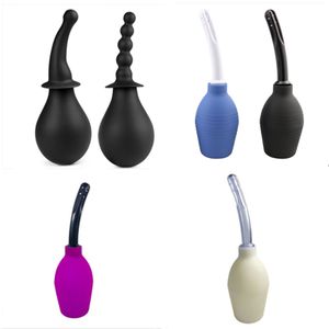 Vendre à chaud Silicone Douche Chasure Anus Nettoyage Vaginal analdusche lavage Bidet portable anal