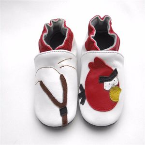 styles de vente chaude Garanti 100% chaussures de bébé en cuir véritable à semelle souple / First Walkers livraison gratuite LJ201104