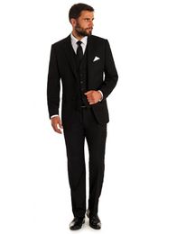 Hot Sell Suits Mannen Trouw gelegenheid Custom Grooms Tuxedos Slim Fit Nieuwe Collectie Jas + Pants + Vest Drie-Piece