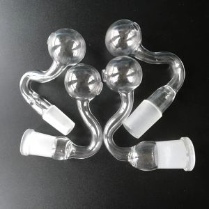 Hot Verkoop Unieke Dikke Glazen Olie Brander Pijp Glazen Pijpen 14mm 18mm Mannelijke Vrouwelijke Gezamenlijke Glazen Waskolf olie Brander Voor Dab Rig LL