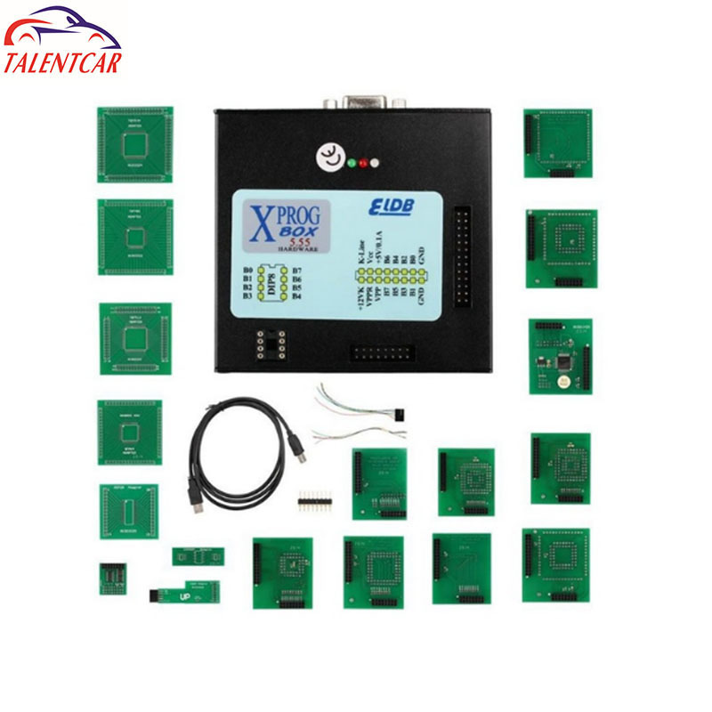 XPROG M V5.55 ECU -Chip Tunning Programmesive Code Reader Key Programmer Programs Transponder
