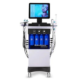 2024 Hydro Peel 14 en 1 microdermabrasion hydra auqa eau en profondeur nettoyage rf face lifting cutanée cutanée face spa machine resserrement du salon de beauté