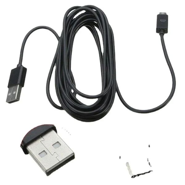 Cable de alimentación de carga de 3M de venta en caliente para el cable del cable del cable del controlador PS4 Micro-USB Cable para Sony PlayStation 4 para Gamepad