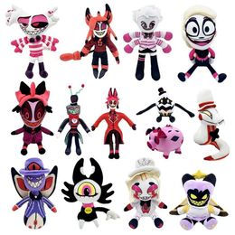 Vendre à chaud Alastor Plushes Game Anime Hazbin Hotel Figure Dolls