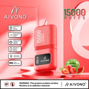 Hot Selling Design Poco Aivono Vozol Waka 15000 Puffs Degital Screen Disposable Vapes Doel Magic Wapes