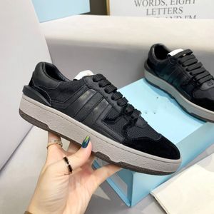 Hot Selling Designer Casual Shoes Clay Stitching Color Skates for Men and Women Fashion Catwalk Laag uitgesneden canvas Leather Breathable sneakers