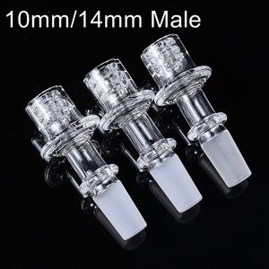 Vente chaude Diamant Noeud Quartz Enail Banger Quartz Bangers Accessoires Pour Fumer Des Ongles 10mm 14mm Mâle Joint Ongles Dab Rig Pour Bong En Verre GQB25