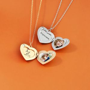 Collier imprimé en couleur DIY, collier pendentif d'amour personnalisé, cadeau créatif de saint-valentin, chaîne de clavicule, offre spéciale