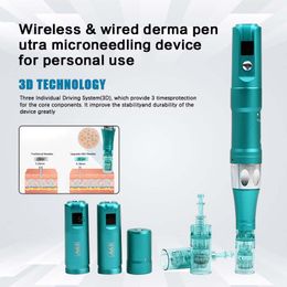 Vente chaude Dr. Pen Electric Derma Pen CE approuvé Microneedle Therapy Dermapen avec cartouches d'aiguille Mésothérapie microneedle pen prix usine