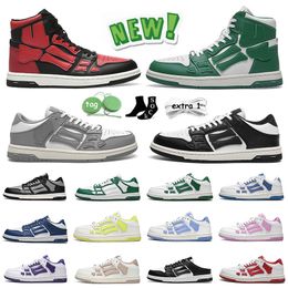 Nieuwe Outdoor Designer Casual Schoenen Mannen Vrouwen Skel top Bone Head Sneakers Hoge Lage Menselijk Skelet Sport Loopschoenen maat 36-44