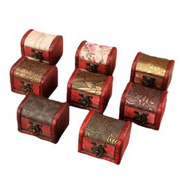 Boîte en bois créative européenne, boîte de rangement, boîte à bonbons, boîte d'emballage de bijoux cadeaux, petite boîte artisanale, offre spéciale