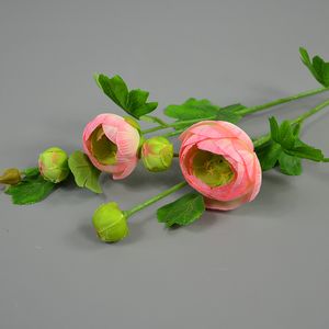 Vente chaude tendances de la mode rosée artificielle Lotus branche unique fleurs de Lotus en soie arrangements de mariage à la maison fleurs décoratives