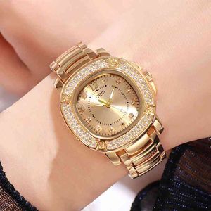 Vente chaude Gedi Top marque de luxe Ladi montre étanche mode en acier inoxydable bande busins femmes montre livraison directe