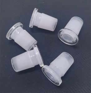 Adaptateur de tuyau de tige en verre de vente chaude 18mm mâle à 14mm femelle connecteur réducteur diffuseur à fente pour tuyau d'eau en verre adaptateur Bong LL