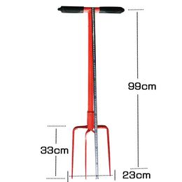 Vendre à chaud la fourche de fourche forgée de haute qualité / poignée de fer Platycodon Fork directement fournie par les fabricants