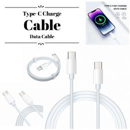 USB haute vitesse à chaud de type C pour taper C 20W Câble de charge de données 1m / 3ft pour l'iPhone 15/15 Pro Max / 15 Plus en stock