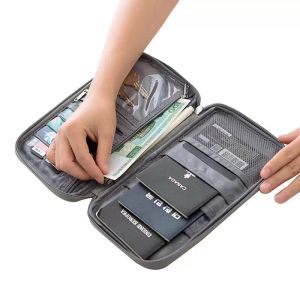 Hot-selling Home Travel Accessories Family Passport Holder Creative Waterproof Document Case Organizer Travels Wallet Documents Bag