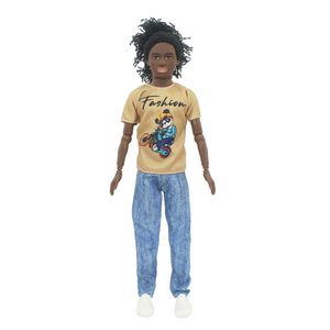 Vendre à chaud Ken Doll, poupée pour hommes à la mode et accessoires à vêtements texturés, poupées de bébé bricolage pour les enfants à porter librement et à correspondre librement à la maison, ainsi que le corps de poupée