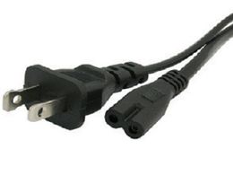 Hot Selling Laptop Adapter US AC Figuur 8 Power Extension Cable Cord 2 Prong Plug 1.4m voor computer