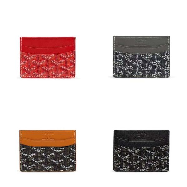 Portefeuille de portefeuille de portefeuille en cuir à chaud pour hommes et portefeuilles pour femmes porte-carte porte-cartes de crédit carte de crédit