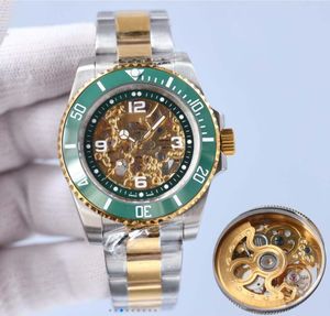 4 stijl klassieke heren horloges 40 mm keramische bezel saffier lichtgevend uitgehold uurwerk 904L staal super kwaliteit 116610 mechanische automatische herenhorloges