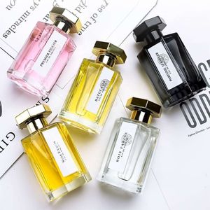 Bouteille de parfum en verre de forme hexagonale de luxe, flacon de parfum de marque privée de 30ml/50ml, offre spéciale