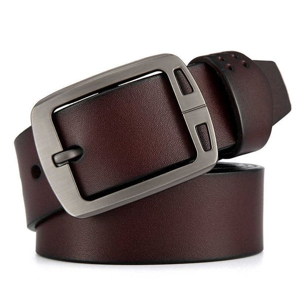 Ceinture en cuir pour hommes, en cuir de vache pur, tendance, denim, à la mode et décontractée, F99, offre spéciale