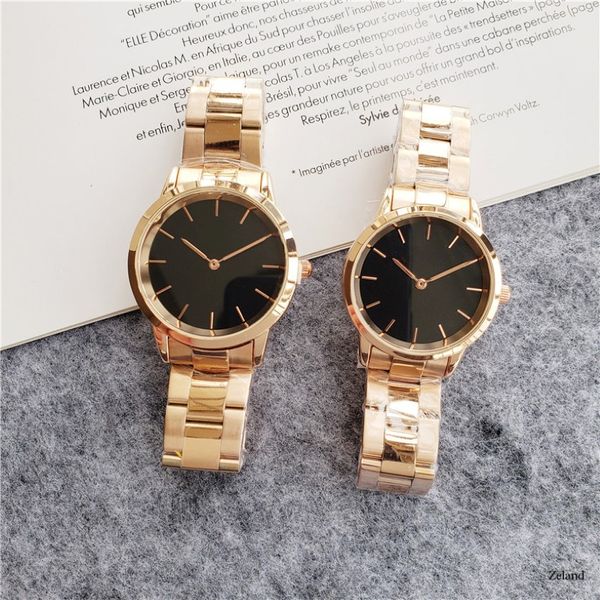 Hot Sell Mens Watch 36 mm Womens Watches 32mm Quartz Fashion Simple Dw Rose Gold Daniel's Wrists 266F