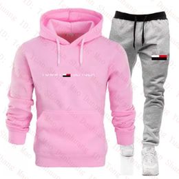 Designer Tracksuits Men Women Pink Sets Spring herfst Hoodies broek 2 -delige set hardlopen Hoody Mens Brand Sweatshirt Sport Joggers Sweatpant Suit man