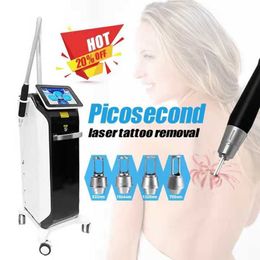 Hot Selling ND YAG Laser 532nm 1064nm 755nm Picosecond Pico Second Laser Tattoo Removal Removal Removal Machine met CE