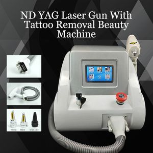 Nd yag – nouveau laser à impulsion longue pour détatouage, traitement de la pigmentation, indicateur de lumière de visée, approbation CE