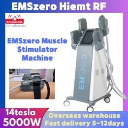 HOT Selling Neo DLS-EMSLIM Nova 14 Tesla 5000W High Power 2/4/5RF Handgrepen Hi-emt Body Sculpt Spierstimulatie Emszero Machine Fabriekskosten